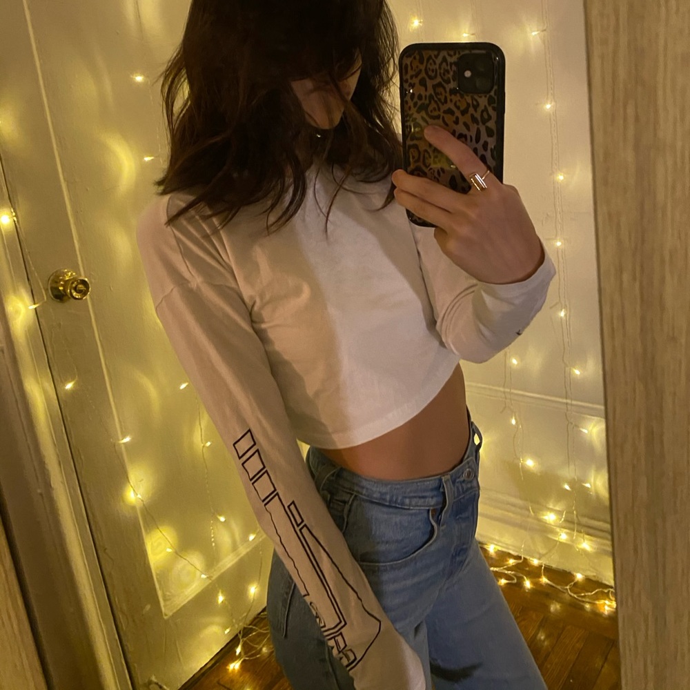 White long sleeves